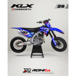 Decal 400 Micron Kawasaki KLX Gordon